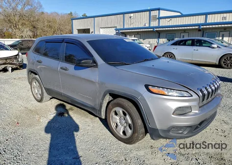 2017 Jeep Cherokee Sport из США, поврежденный, VIN 1C4PJLAS0HD231420